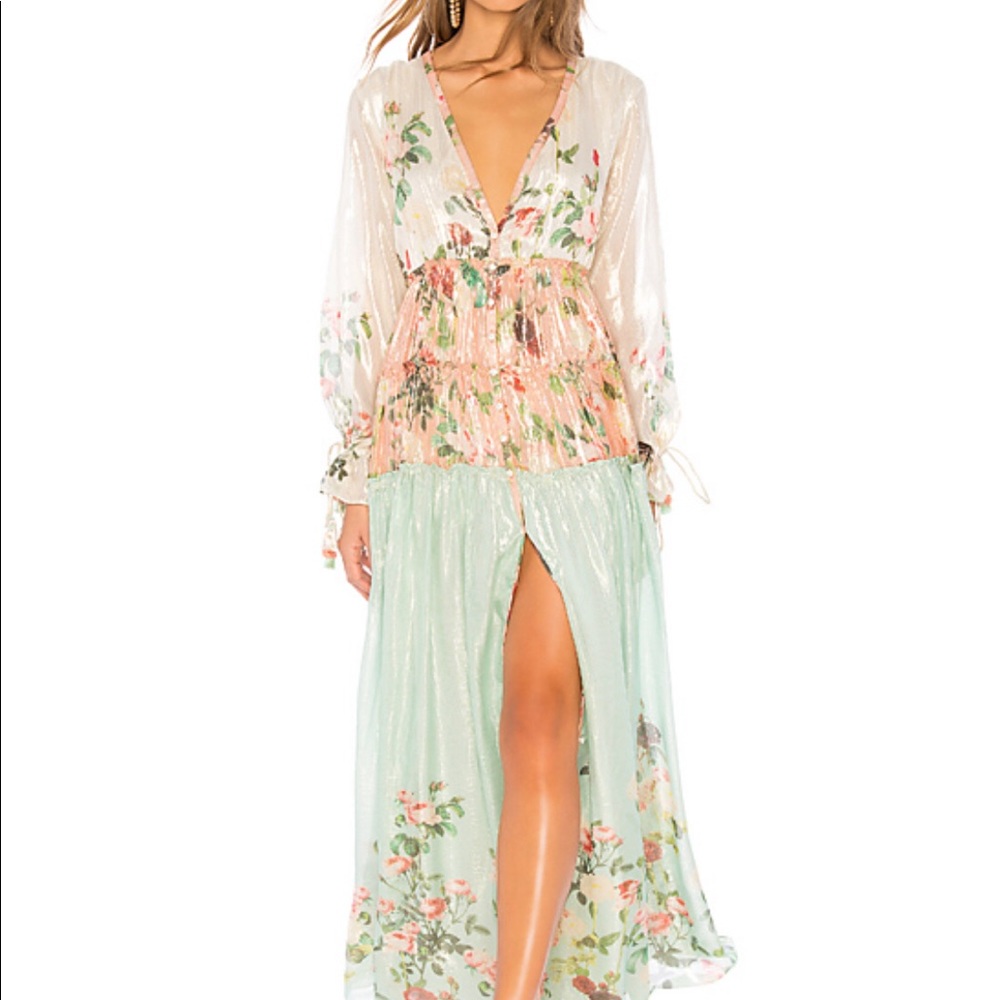ROCOCO SAND RECHED LONG DRESS